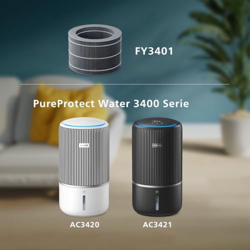 Alternative view of 3400 Serisi Water Nemlendirme Filtresi, 3400 Serisi ile Uyumlu, 6 Aya Kadar Kullanım Ömrü, NanoCloud Teknolojisi, Orijinal Filtre FY3401/00