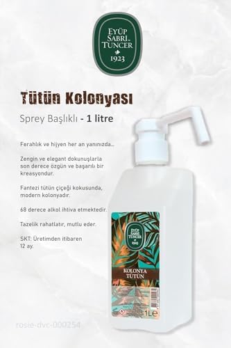 1 Litrelik 5'li Sprey Kolonya Seti ve ROSIE