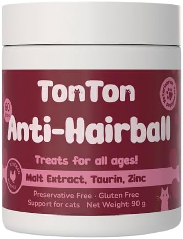 Alternative view of Tonton Glutensiz Anti-Hairball Malt 60 Tablet(Yumuşak&Çiğnenebilir, Biotin, Çinko, Taurin Destekli)