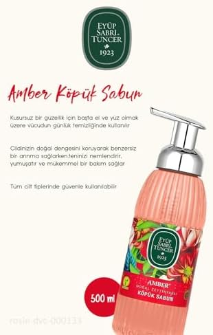 3 Adet Köpük Sabun 500 ml ve Pamuk ROSIE 60'lı