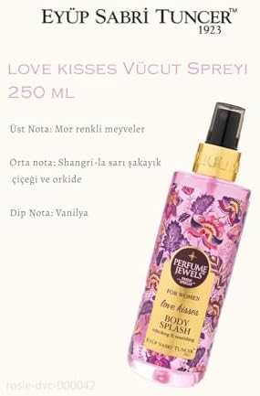 Alternative view of 3 Adet Pj Body Splash Kisses 250 ml ve ROSIE Pamuk 60'lı