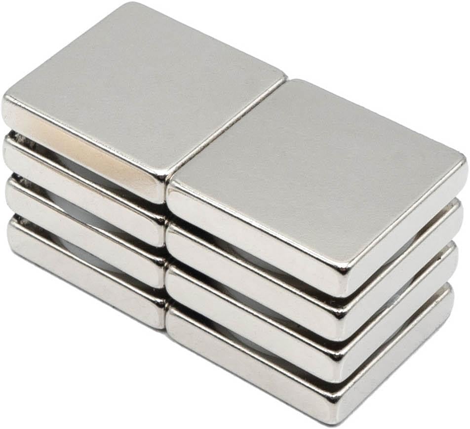 25x25x5 mm Kare Mıknatıs - N35 (4 Adet)