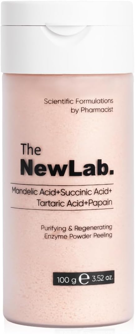 the newlab. Arındırıcı ve Yenileyici Enzim Toz Peeling 100g (Mandelic Acid + Succinic Acid + Tartaric Acid + Papain)