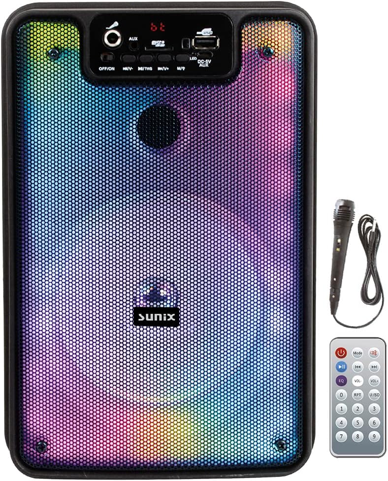 TWS 6.5" Mikrofonlu Ledli Bluetooth Hoparlör BTS-70