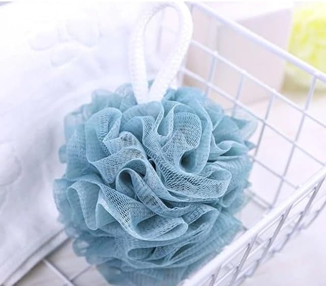 Alternative view of Renkli Peluş Lif: Yumuşak ve Etkili Vücut Yıkama Lifi 3 Adet, Duş ve Banyo İçin Mükemmel Temizlik