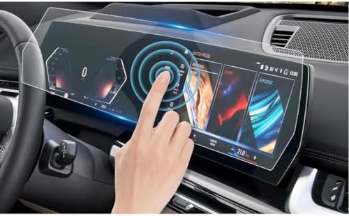 Alternative view of BMW iX2 Mat Ekran Koruyucu Multimedya U10 Kavisli Tek Parça