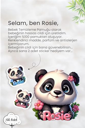 Alternative view of 3 Adet Eşek Sütlü Katı Sabun 150 gr ve%100 Doğal ROSIE Pamuk
