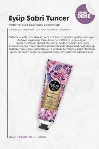 3 Adet Kisses El Kremi 50 ml ve ROSIE