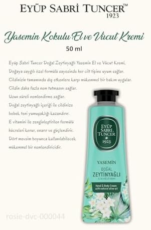 Alternative view of 3 Adet El ve Vücut Kremi Yasemin Kokulu 50 ml ve ROSIE Pamuk