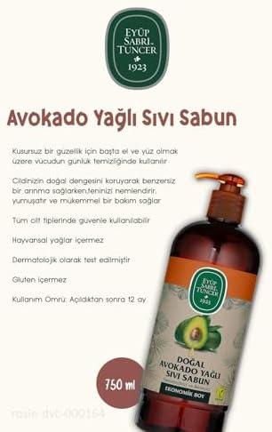 Alternative view of 3'lü Doğal Yağlı Sıvı Sabun 750 ml ve ROSIE Pamuk