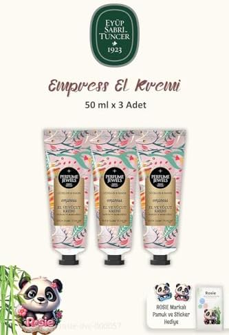 Alternative view of 3 'lü Empress El Kremi 50 ml ve ROSIE Pamuk