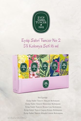 Alternative view of 3 Adet 5'li Kolonya Set No 2 ve ROSIE%100 Doğal Pamuk 60'lı