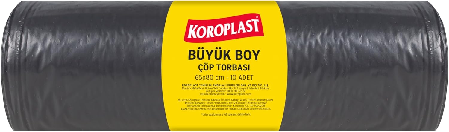 Alternative view of Ofis ve İşyeri İçin Büyük Boy Çöp Torbası 65x80cm 10 Adet