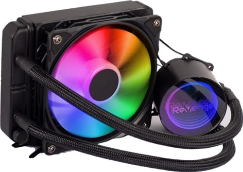 Alternative view of Nitro Cold 100 Intel ve AMD Destekli RGB Fanlı Infinite Panel 120mm Sıvı Soğutma Sistemi-Kılavuzlu (Siyah)