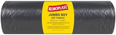 Boy Çöp Torbası 10'lu Adet (1 Koli) 80x110 cm