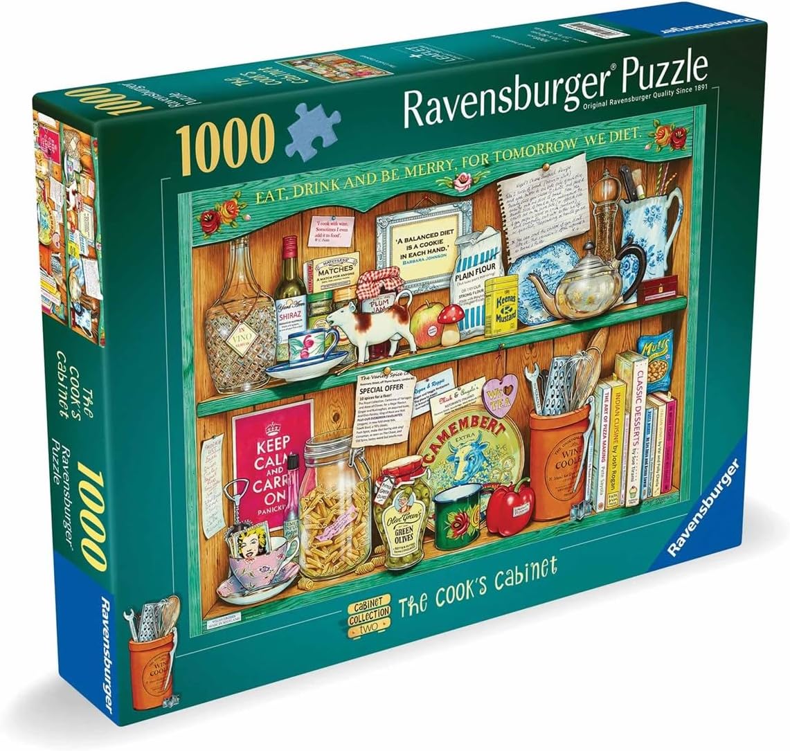 1000p Puzzle Aşçı Dolabı, Yapboz