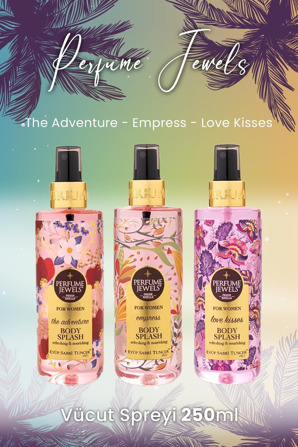 Vücut Spreyi The Adventure, Empress ve Kisses