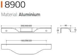 Alternative view of 8900 Entegre Kulp Mat Altın Renk 256 Mm