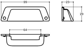 Alternative view of 4529 Siyah Renk Tas Kulp 64 Mm