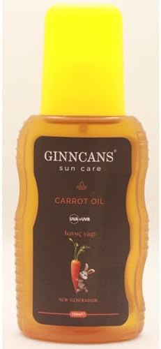Alternative view of COSMETIC & COSMETICS by GINNCANS SUN GÜNEŞ KORUYUCU KREM UVA+UVB BRONZLAŞTIRICI HAVUÇ YAĞI 150ML