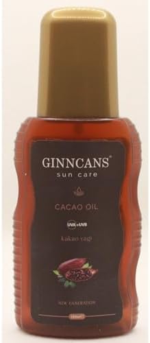 COSMETIC & COSMETICS by GINNCANS SUN GÜNEŞ KORUYUCU KREM SPF+15 UVA+UVB BRONZLAŞTIRICI VE KORUYUCU KAKAO YAĞI 150ML