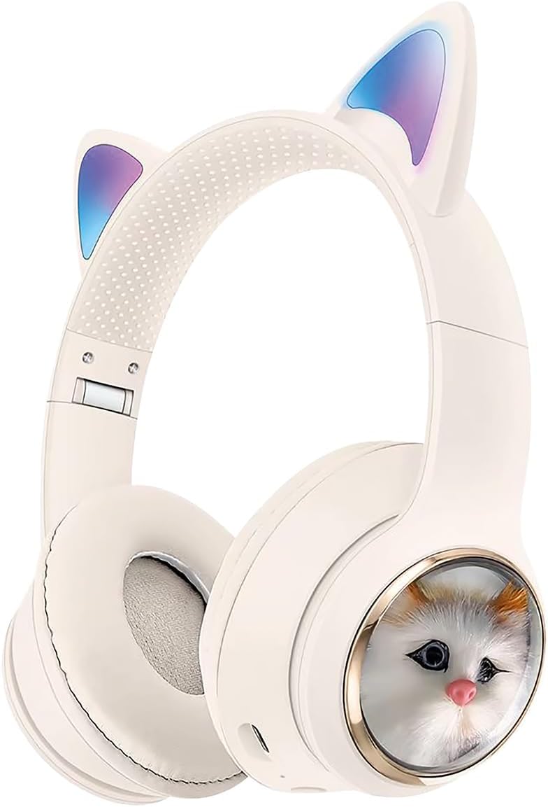 Alternative view of 5.3 Kedili Kulak Üstü Bluetooth Kulaklık Beyaz BLT-45