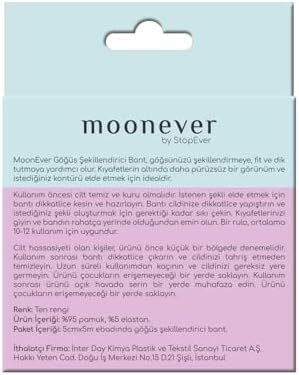 Alternative view of Göğüs Toparlayıcı Bant | Ultra İnce | Ten Renginde, Nefes Alabilir ve Yapışkanlı Yapısıyla – Her Kombine Uyum Sağlayan Görünmez Konfor