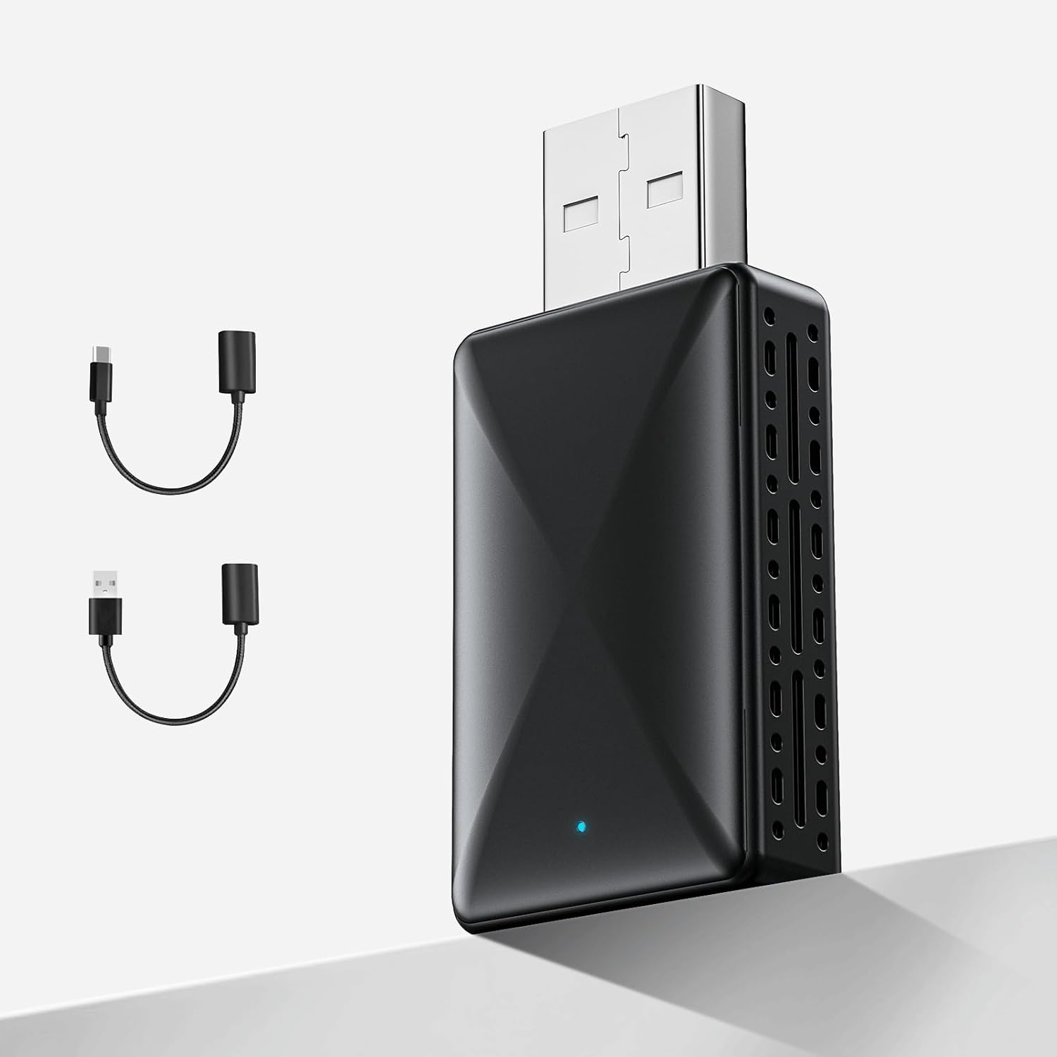 2 IN 1 Kablosuz Adaptörü, Tak ve Çalıştır link Kararlı Hızlı Bağlantı, Fabrika Kablolu Dönüştürme Kablosuz Dongle/ Otomobil Adaptörü 2016 +, iOS 9+