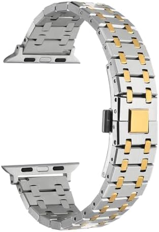 Alternative view of İle Uyumlu Ultra 42/44/49mm KRD-83 Metal Kordon Gümüş-