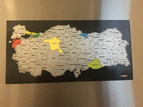 Gez - kazı Türkiye Haritası (Magnet, 20x10 cm)
