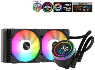 Alternative view of Game Power Skadi Round 240 ARGB 240mm Sıvı İşlemci Soğutucu AM5 ve LGA1700 Uyumlu