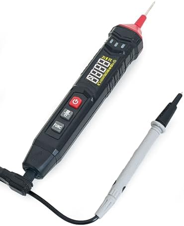 Alternative view of HT121 Kalem Tip Akıllı Multimetre Işıklı ve Sesli Alarm Fenerli