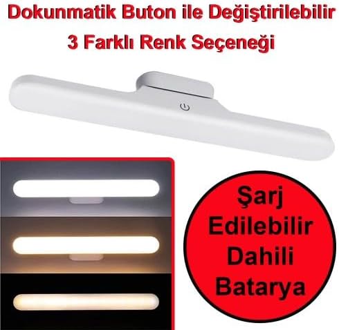 USB ŞARJLI 3 RENK IŞIKLI LED AYDINLATMA (GT-CL03)