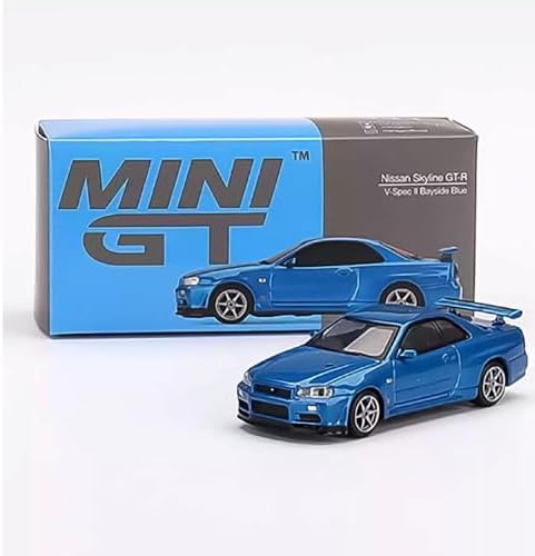 MINI GT 1:64 Skyline GT-R (R34) V- Bayside Blue