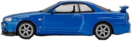 Alternative view of MINI GT 1:64 Skyline GT-R (R34) V- Bayside Blue