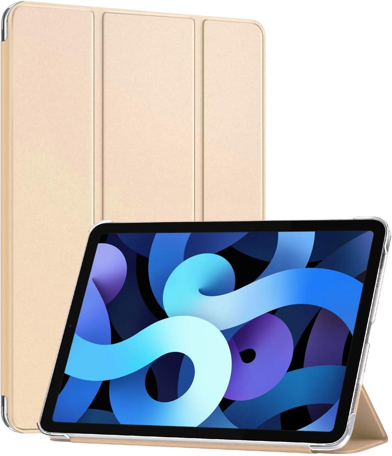 Alternative view of iPad Air 11 2024 için Kılıf (A2902-A2903) Slim Translucent Back Smart Cover [iPad Air 11 2024 ile Uyumlu Kılıf - ]