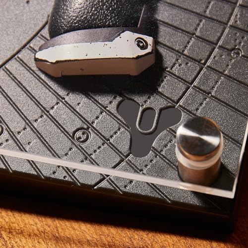 Ace of Spades Egzotik Silah Figürü 12x6 (30 x 17 cm) Sınırlı Sayıda Çoğaltma Heykeli - Resmi Kader Ürünü - FPS Bilim Kurgu Aksiyon Video Oyunu Figürü