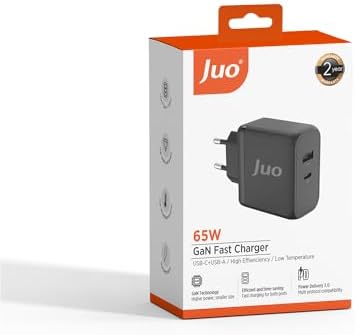 Alternative view of 65W GaN USB-C + USB-A Şarj Aleti & iPad & & Notebook Uyumlu PD Hızlı Şarj Cihazı