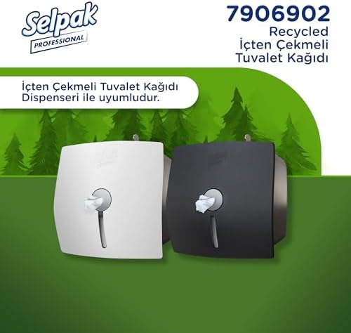 Alternative view of Selpak Professional Recycled İçten Çekmeli Tuvalet Kağıdı, 120 Metre