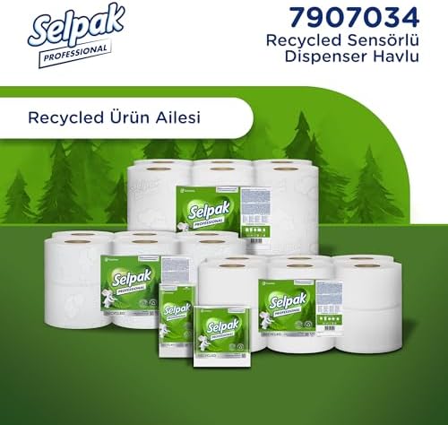 Alternative view of Selpak Professional Recycled Sensörlü Havlu, 135 Metre