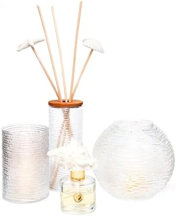 MİSSİ Cam Vazo/Mumluk (17 cm)
