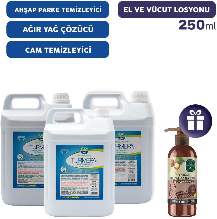 Ev Temizlik Seti 5, El ve Vücut Losyonu Hediye