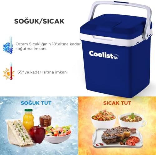 CLT26 12-220 V 26 lt Termoelektrikli Araç Buzdolabı