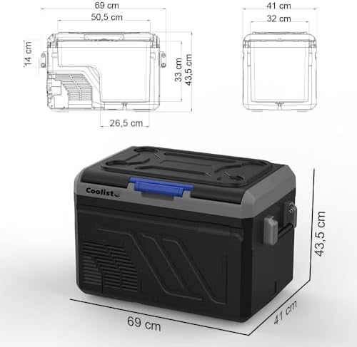 CLK40 12-24 V 40 lt Kompresörlü Araç Buzdolabı