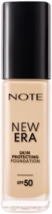 Cosmetics New Era Skin Protecting 110 Soft Ivory Nemlendirici Etkili SPF 50 Hyaluronik Asitli Fondöten