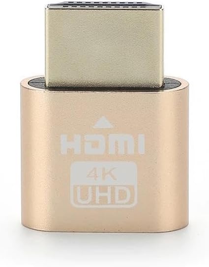 Alternative view of Plus PX-5245 Hdmi 4k Uhd Dummy Minning Bitcoin Sanal Monitör Ekran Kartı Emülatörü