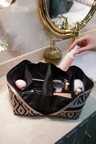 Pazar Kapısı BOHE Makyaj Çantası Düzenleyici Seyahat Tipi Çanta Organizer