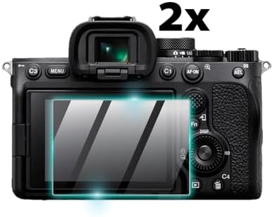 IPG Alpha 7 IV - a7 IV - α7 IV Mirrorless Kamera için 9H ProActive Ekran Koruyucu (2 Adet), Pürüzsüz Cam Bitiş, Ultra Duyarlı Dokunmatik Hassasiyet