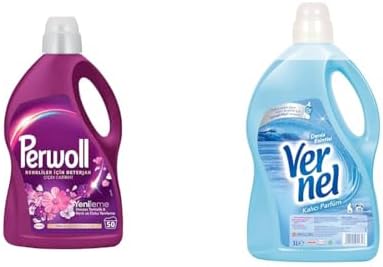 Alternative view of Yenileme Çiçek Cazibesi Renkliler için 45 Yıkama Sıvı Çamaşır Deterjanı (1 x 2750 mL) + Vernel Deniz Esintisi Kalıcı Parfüm 30 Yıkama Çamaşır Yumuşatıcısı (1 x 3000 mL)