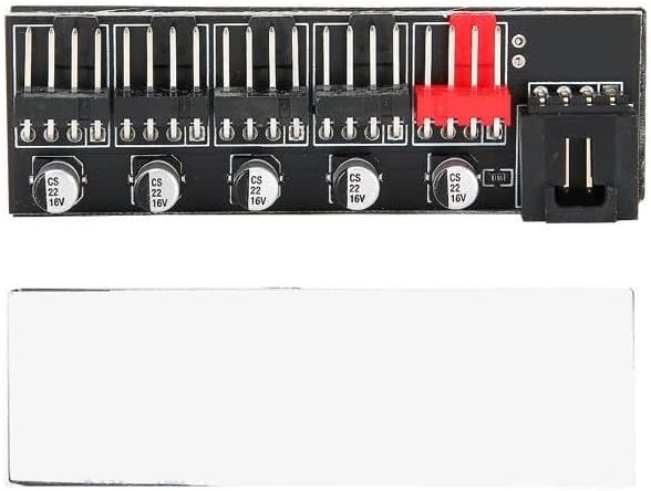 Fan Çoklayıcı 5 Port Y PWM Splitter 4 pin Hub Cpu Kablo Çoğaltıcı